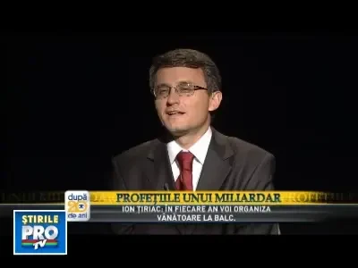 Ion Tiriac, despre criza economica si constructia de autostrazi