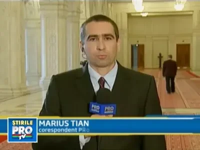 Senatorii si deputatii dezbat astazi motiunea impotriva Guvernului!