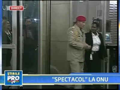 Muammar Ghaddafi, motiv de somn la intrunirea ONU, din New York