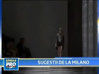 Siluete minimaliste la prezentarile Prada si Ferre