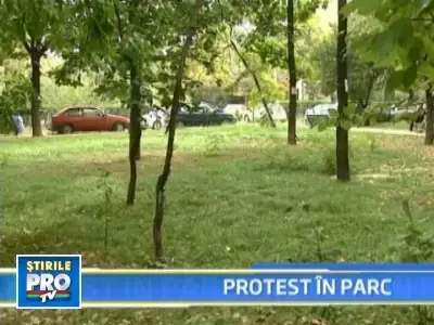 Au pariat pe o lada de bere ca nu vor distruge parcul din zona Titan!