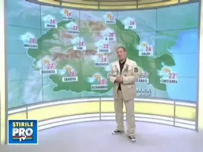 Vezi aici cum va fi vremea in urmatoarele trei zile