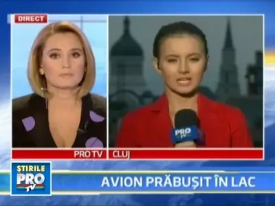 Un avion de mici dimensiuni s-a prabusit in judetul Bistrita Nasaud