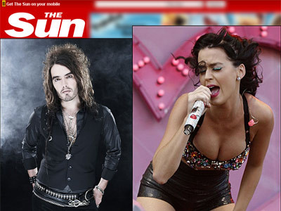 Katy Perry se iubeste cu Russell Brand?!