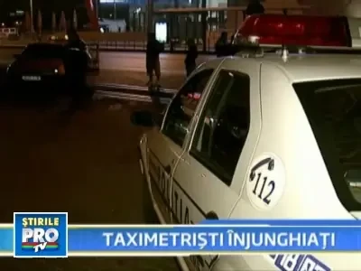 Taximetrist injunghiat de un client, pentru ca ceruse sa ii plateasca!