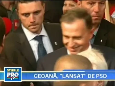 Lansare in cursa prezidentiala, in stil american, pentru Mircea Geoana!