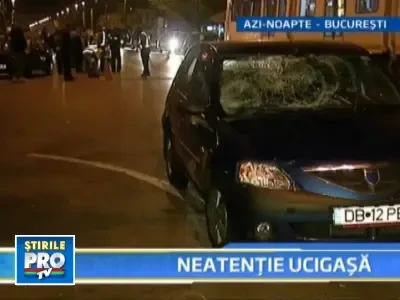 Pietoni accidentati mortal, pentru ca au traversat prin loc nepermis!