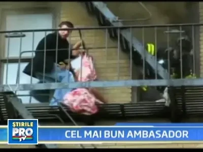 Diploma de merit pentru romanul care a salvat un copil de la moarte in SUA