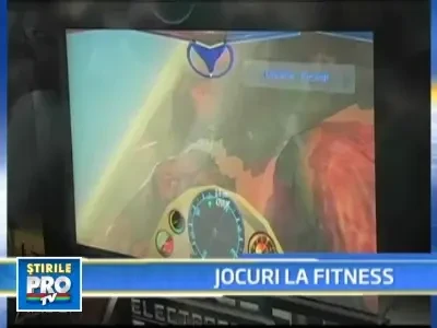 Adio sedentarismului! Jocuri video in sala de gimnastica!