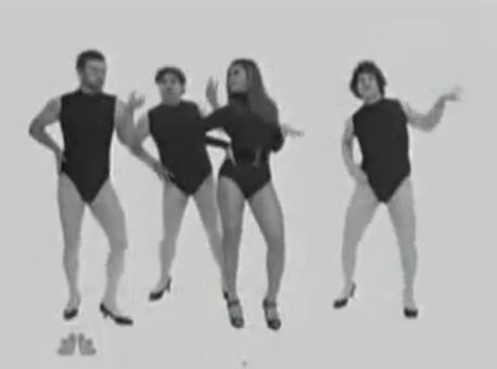 "All the single ladies" parody Justin Timberlake