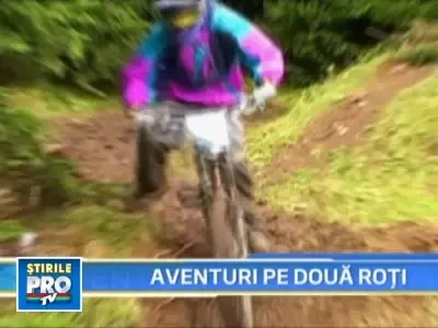Competitie de mountain bike pe Valea Prahovei