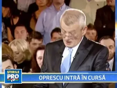 E oficial! Sorin Oprescu candideaza la presedintie!