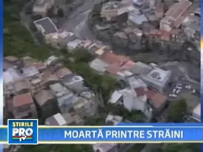Povestea romancei moarte in Sicilia! Vezi DEZASTRUL IN IMAGINI!