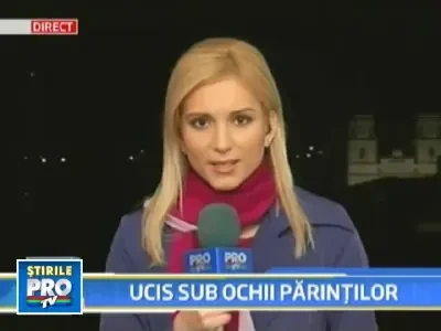 Ucis cu sange rece, chiar sub ochii parintilor lui!