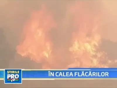 Incendiile de vegetatie continua sa faca ravagii in California!