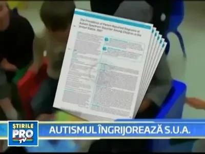 Numarul bolnavilor de autism, in crestere in SUA!