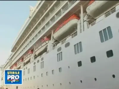 Una dintre cele mai mari nave de pasageri din lume a acostat la Constanta