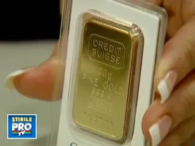 Bancile scot la vanzare lingouri de aur!