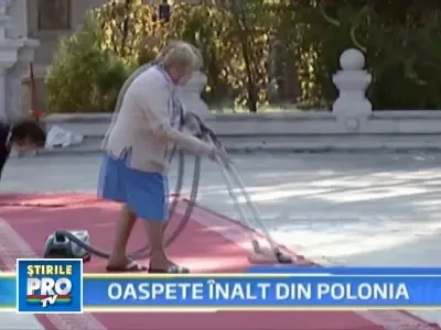 Presedintele Basescu are oaspete la Cotroceni: omologul sau din Polonia