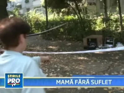 Si-a lasat fetita moarta intr-o punga si dusa a fost!