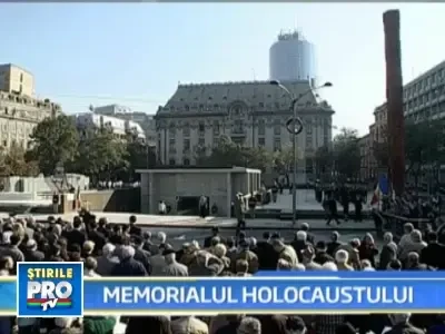 Traian Basescu a inaugurat Memorialului victimelor Holocaustului