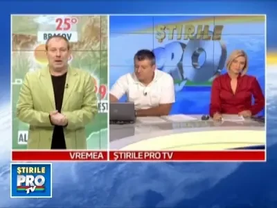 Prognoza meteo pentru urmatoarele trei zile