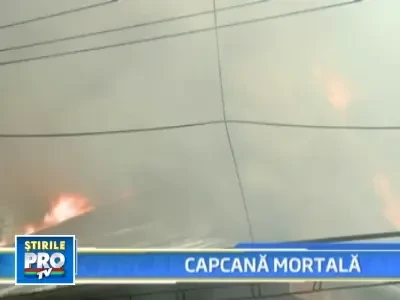 O femeie a murit in incendiul din cartierul bucurestean Crangasi