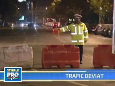 Restrictii de trafic in zona Pasajului Baneasa, pana pe 10 noiembrie