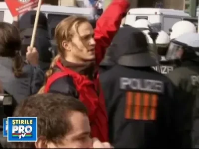 Lupte de strada in Berlin!