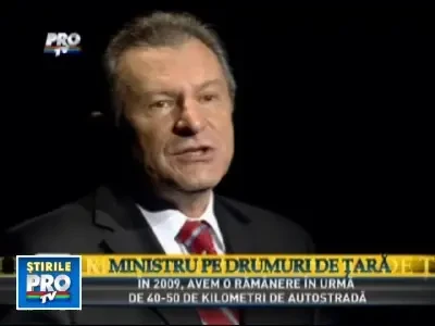 Radu Berceanu: In 2010 vom avea 90 de km de autostrada!