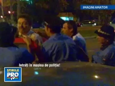 Scandal cu reactii neasteptate intre cativa soferi nervosi si politisti