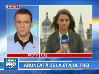 Prostituata gasita prabusita pe trotuar. A cazut de la etajul 3