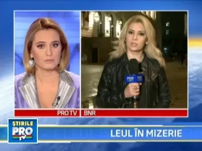 Leul, la cel mai scazut nivel din ultimele sase luni: 4,2840 lei/euro