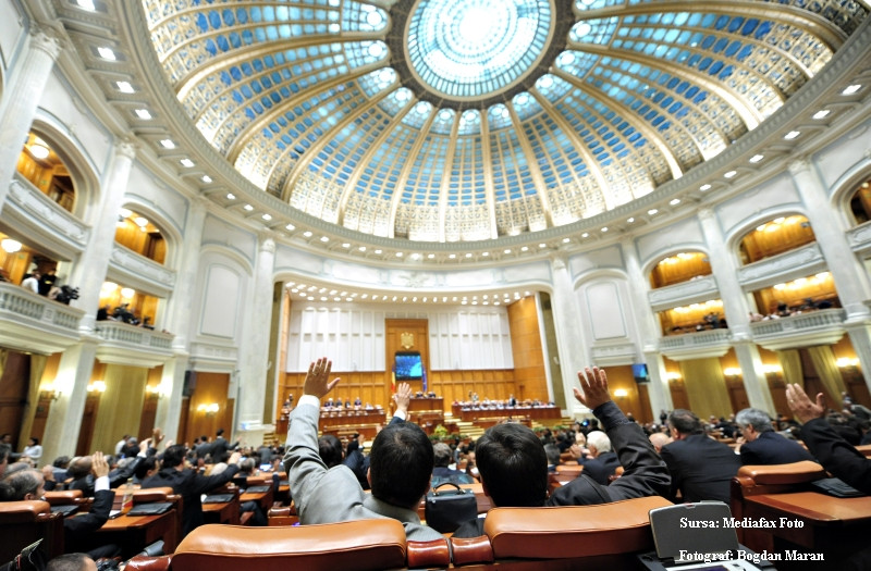 "Ma bucur ca parlamentarii se prezinta in numar mare doar cand vor ei!"