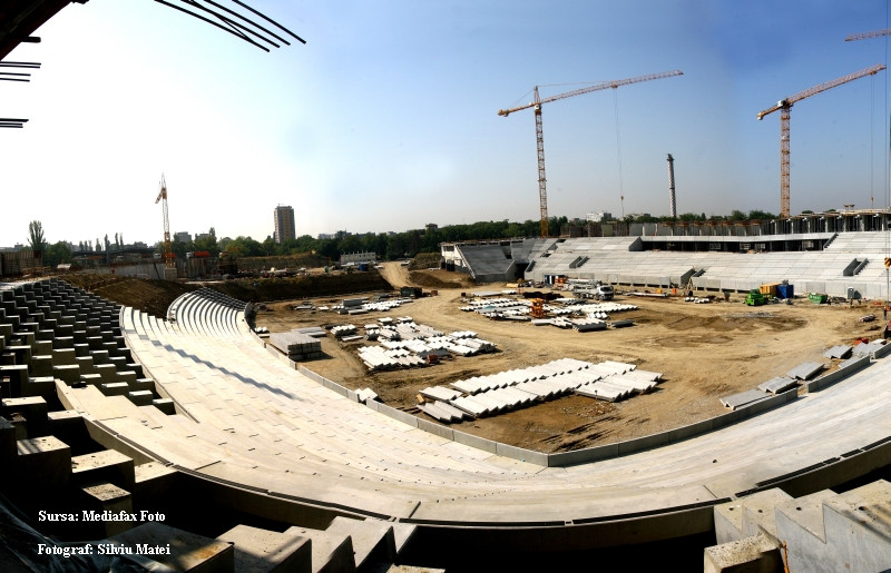 Lucrarile la Stadionul Lia Manoliu din Bucuresti, oprite!