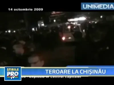 Atac terorist la Chisinau? Explozie puternica de Zilele Orasului!