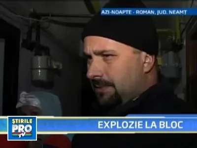 Ca dupa bombardament! Explozie devastatoare intr-un bloc din Roman!