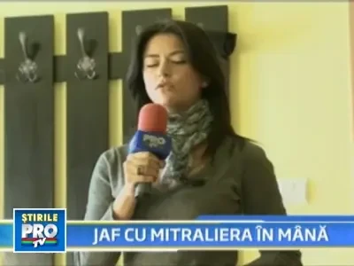 Doua persoane inarmate cu mitraliere au jefuit o firma de paza din Covasna