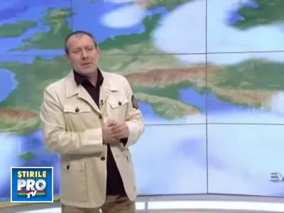 Frigul e ca la el acasa in Romania!