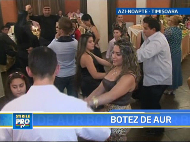 A plouat cu aur la Timisoara: "Regele Banatului" si-a botezat nepotul!