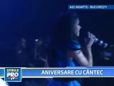 Inna a cantat de ziua ei! Zeci de petrecareti s-au bulucit s-o asculte