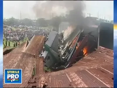 Cel putin patru morti, dupa prabusirea unui avion in apropiere de Manilla