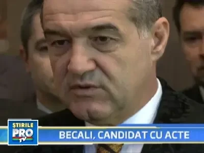 Gigi Becali si-a depus la BEC candidatura pentru alegerile prezidentiale!