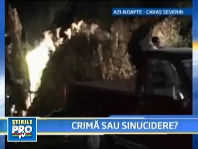Sinucidere sau executie? Cadavrul unui barbat, descoperit intr-o gospodarie