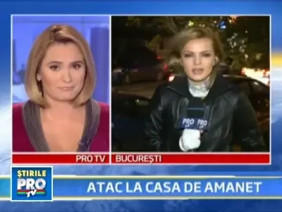 Jaf la o casa de amanet din Capitala!