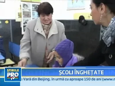 La Brasov, cursurile se tin clantanind din dinti!