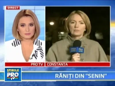 S-a prabusit tavanul peste o studenta si profesorul ei, la Constanta