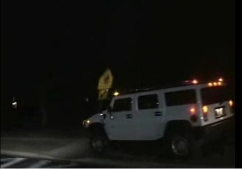 "Semnele de circulatie imi stau in cale. Sa le starpesc cu Hummer-ul"