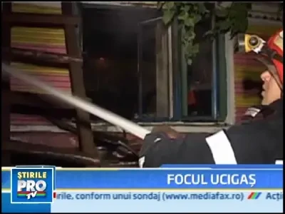 A pierit arsa de vie in casa in care a locuit o viata intreaga