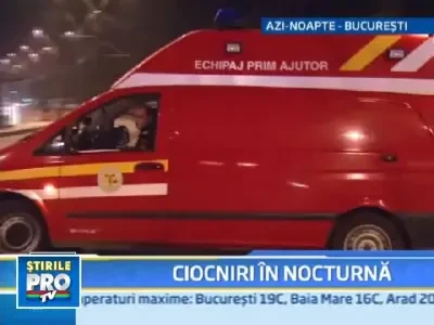 Impact cu epoleti! O masina de politie, implicata intr-un grav accident